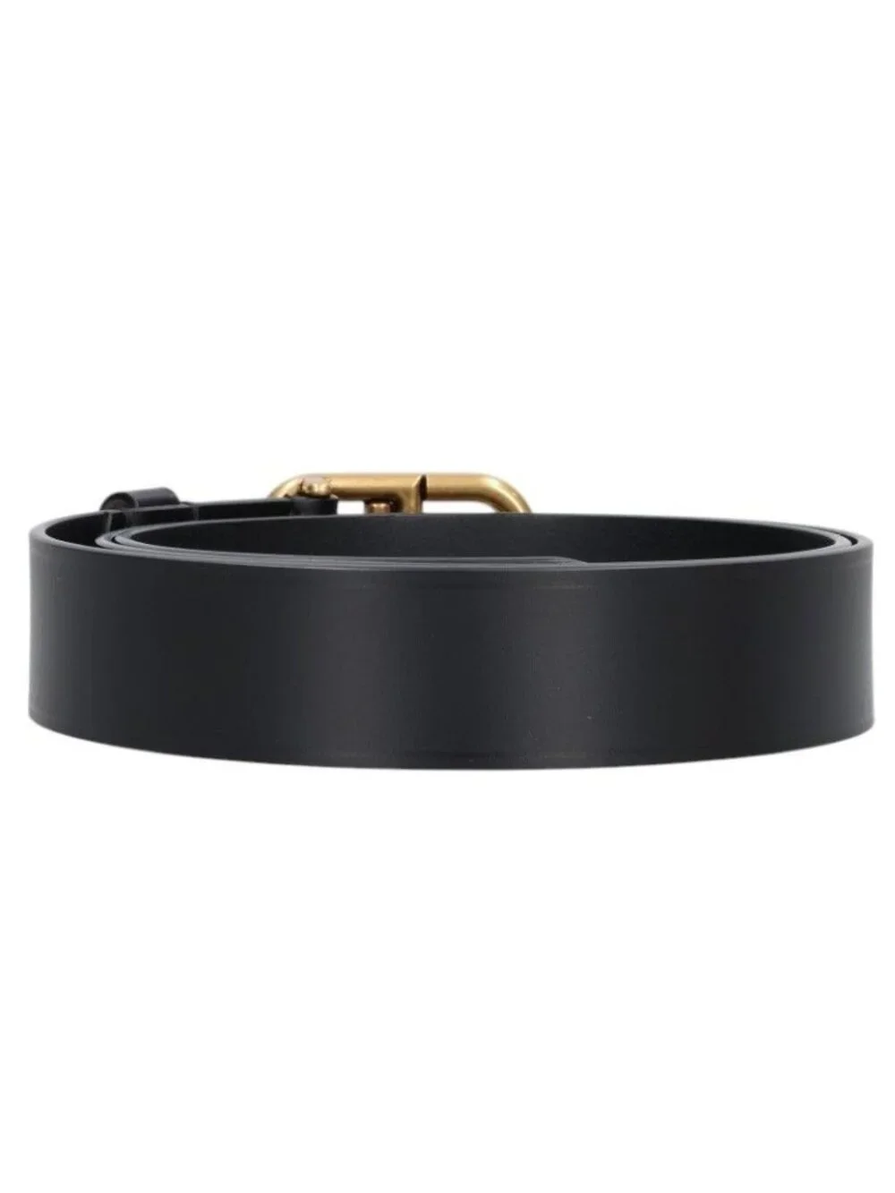 Balenciaga BB Logo Buckle Leather Belt